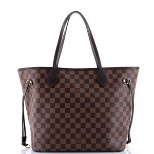 Fair Louis Vuitton Neverfull NM Tote Damier MM Brown